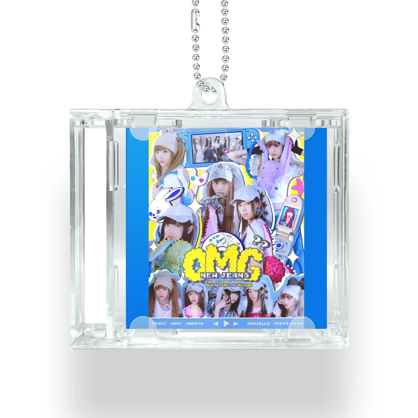 G-DRAGON POWER Mini Vinyl NFC Album Keychain CD Music Keychain Pendant