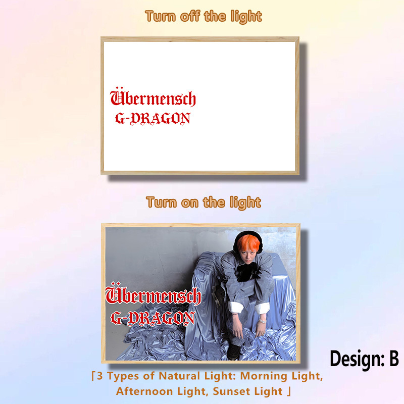 Light Painting 【G-DRAGON/Übermensch】Two Types