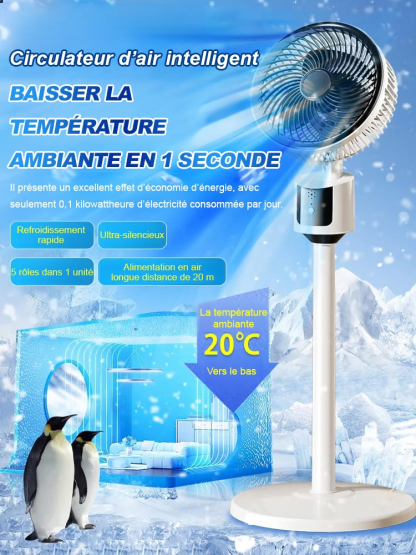 Ventilateur de circulation d'air pour l'été 