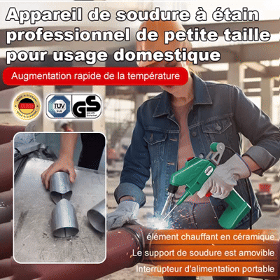 Soudage + Découpe + Détartrage, aucune expérience d'utilisation requise 