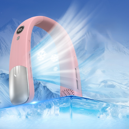 Ventilateur de cou avec refroidissement de 16° en 1 seconde 