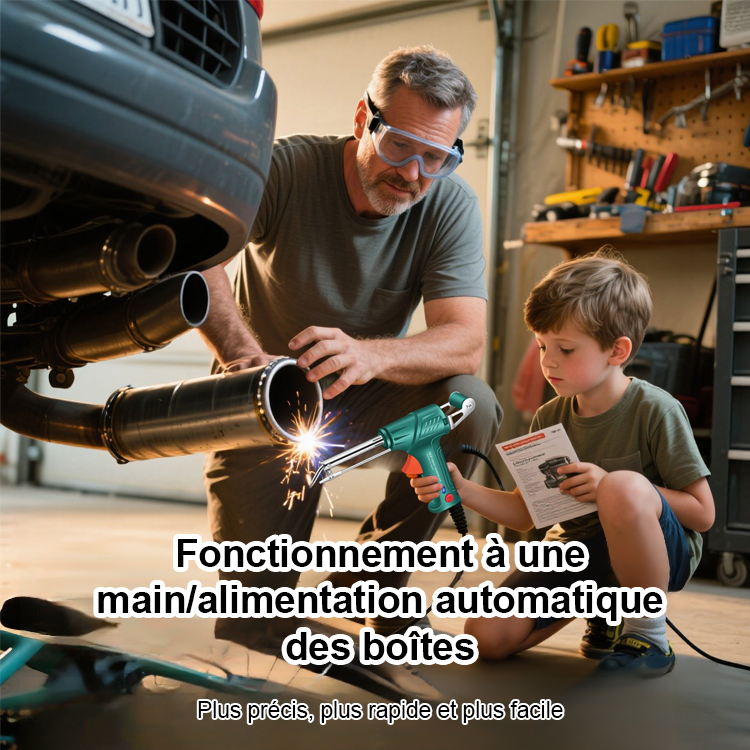 Pistolet à souder manuel domestique pratique HB599 à chauffage externe