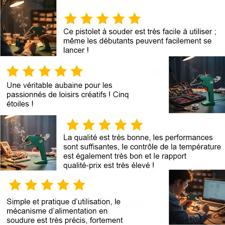 Soudage + Découpe + Détartrage, aucune expérience d'utilisation requise 