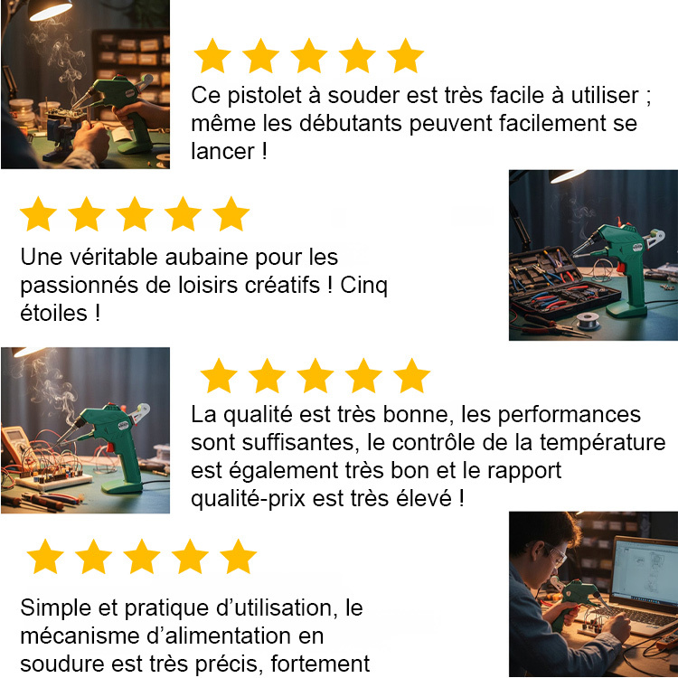 Soudage + Découpe + Détartrage, aucune expérience d'utilisation requise 