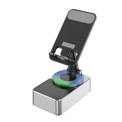 Support de chargeur portable avec haut-parleur Bluetooth pour paresseux.