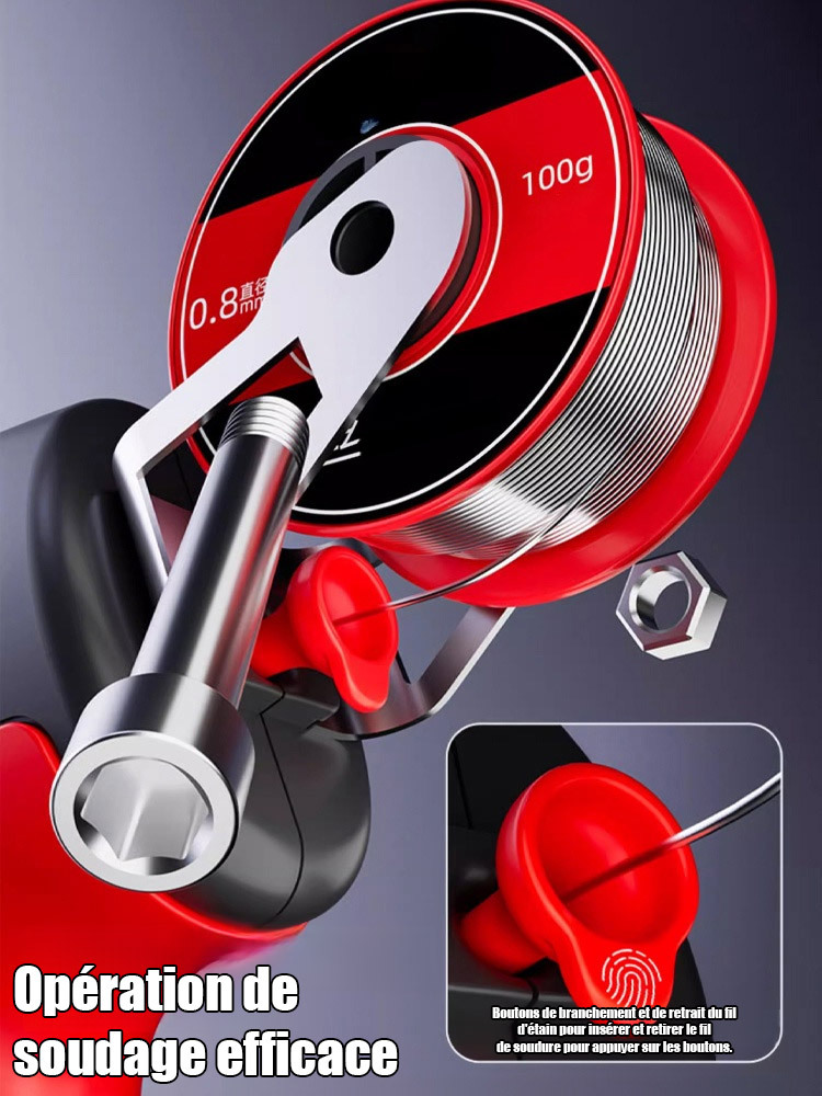 Pistolet de soudage électrique entièrement automatique de qualité industrielle