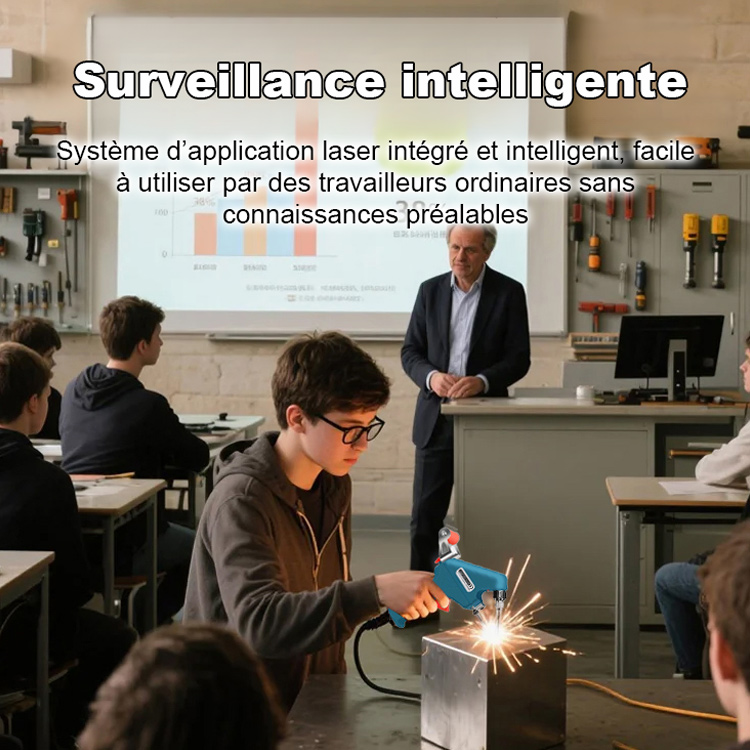 Soudage + Découpe + Détartrage, aucune expérience d'utilisation requise 