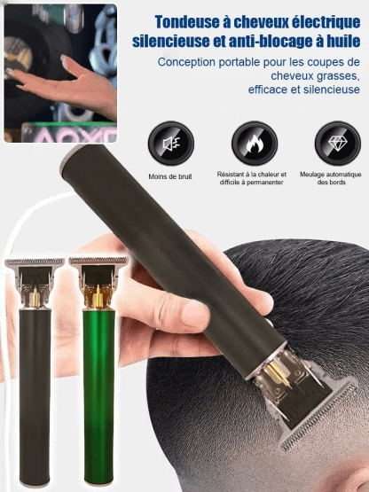 Lames en alliage de titane, coupe rapide en 1 minute, rasage en 3 secondes