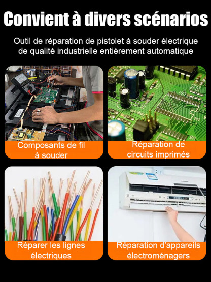 Pistolet de soudage électrique entièrement automatique de qualité industrielle
