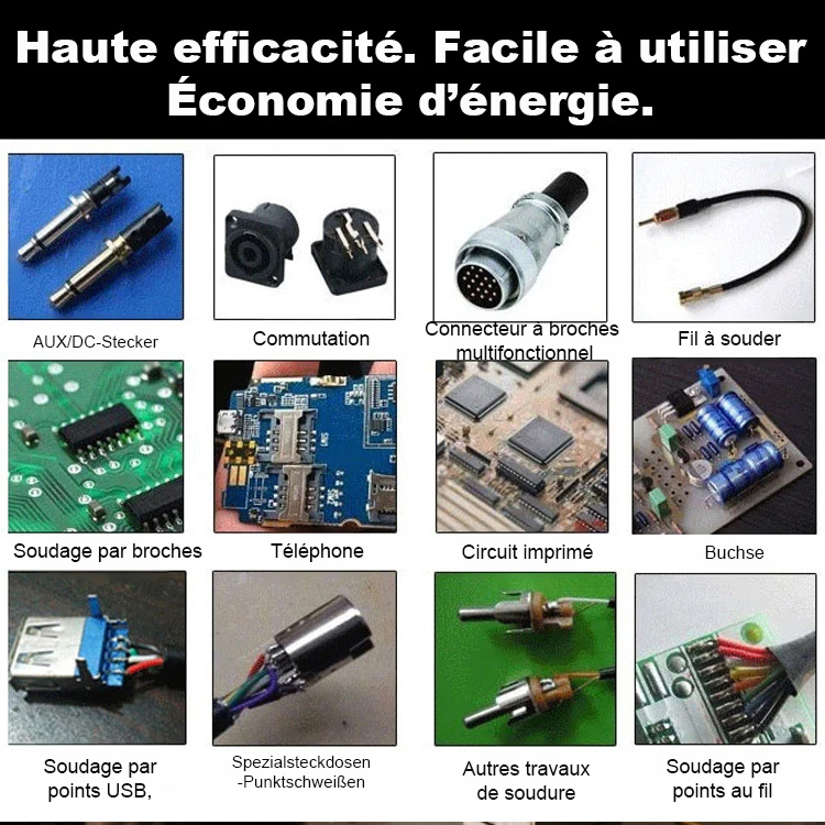 Soudage + Découpe + Détartrage, aucune expérience d'utilisation requise 