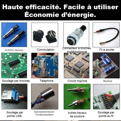 Soudage + Découpe + Détartrage, aucune expérience d'utilisation requise 