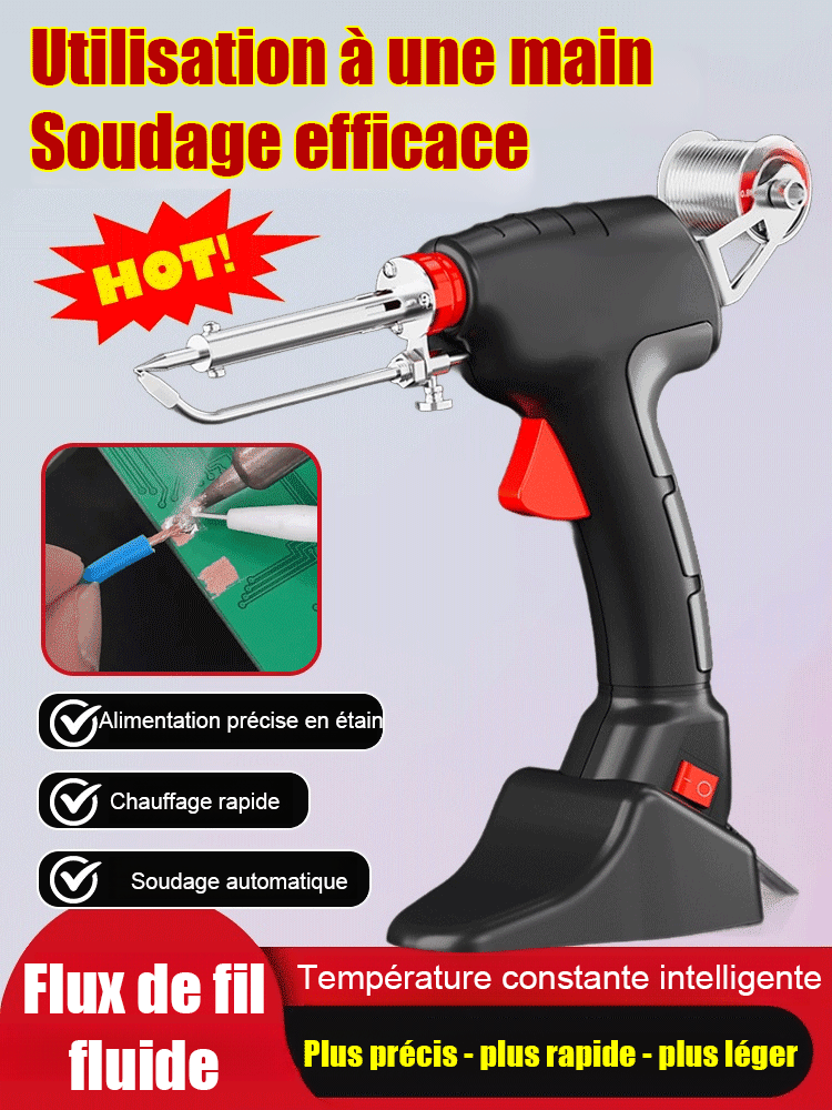 Pistolet de soudage électrique entièrement automatique de qualité industrielle