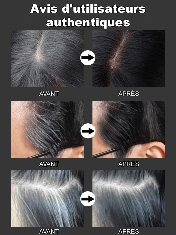 La tige noire pour cheveux végétale