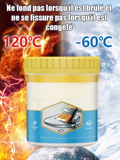 Colle imperméable transparente invisible seal