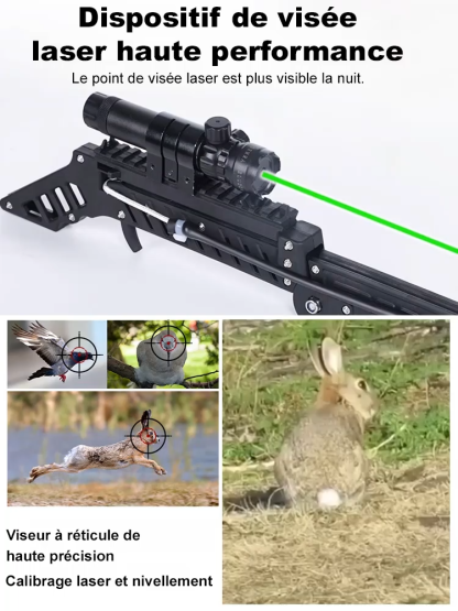 Visée 4X HD, pénétration instantanée d'une plaque d'acier à 200 m de distance ！