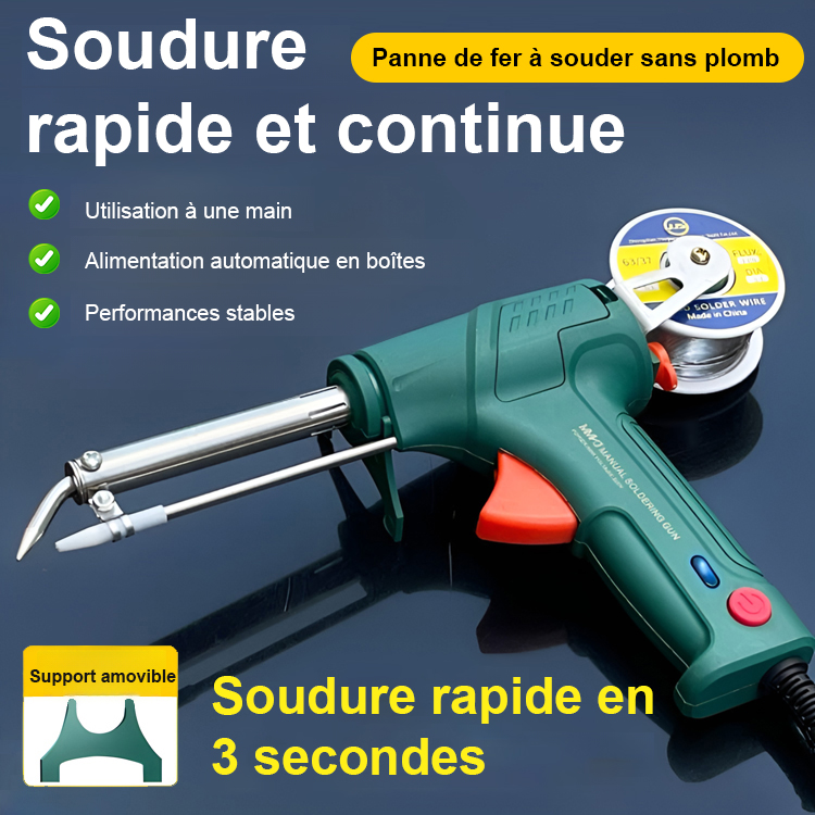 Pistolet à souder manuel domestique pratique HB599 à chauffage externe