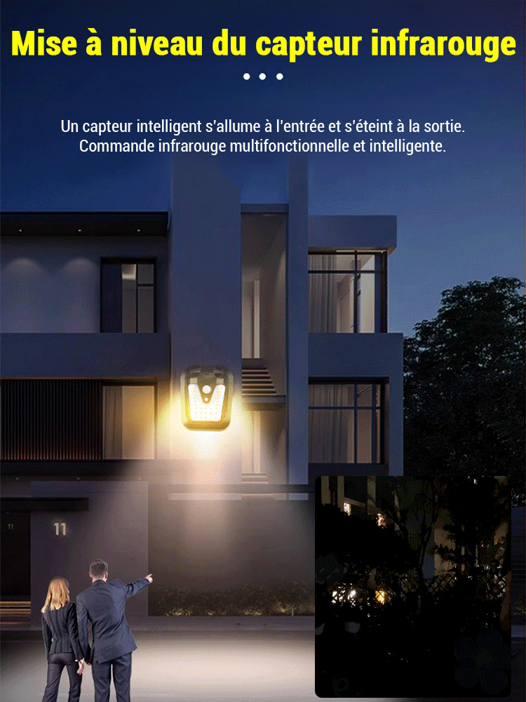 Perte d'argent, lumière solaire, 0 coût d'électricité pour toute l'année