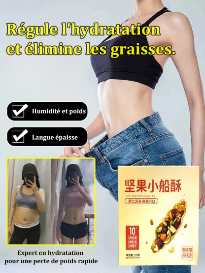 Bateau de tarte aux noix avec astragale et codonopsis.