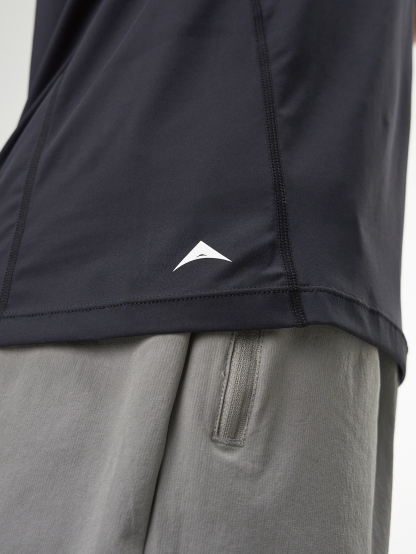 Men ARC Activewear Performance Cuttoff Tank Cap Sleeve Top T Shirt Gym Workout