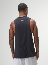 Arc Men'S Fashionable Solid Color Round Neck Casual Tank Top, Gym Wear