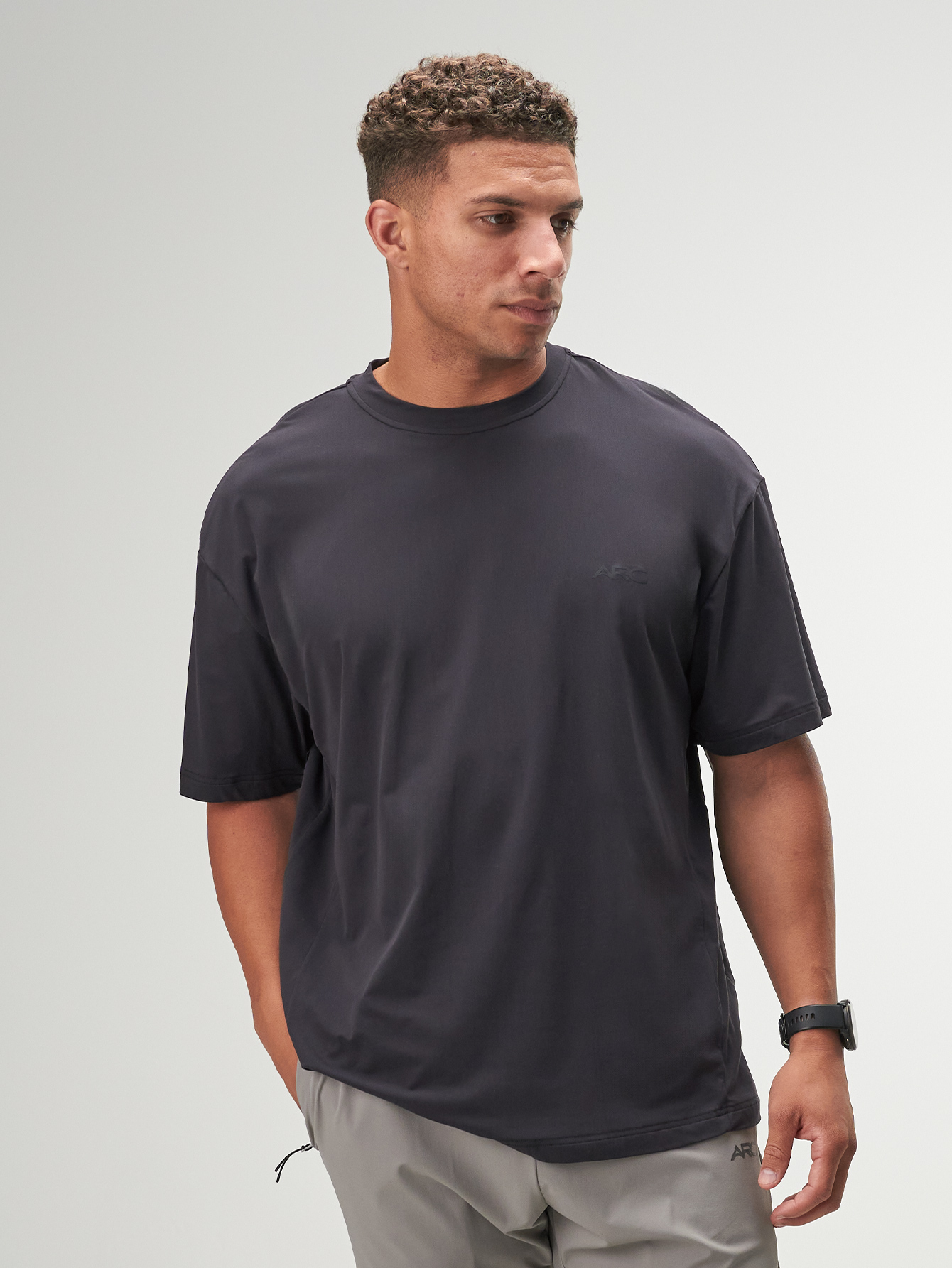 ARC Activewear Oversized T Shirt Performance Top Gym Workout