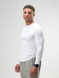 ARC Activewear Seamless Performance Compression Top T Shirt Gym Workout Long Sleeve