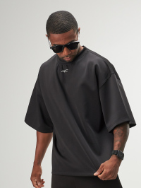 ARC Activewear Performance Cropped Boxy Fit T ShirtCap Sleeve Top T Shirt Gym Workout