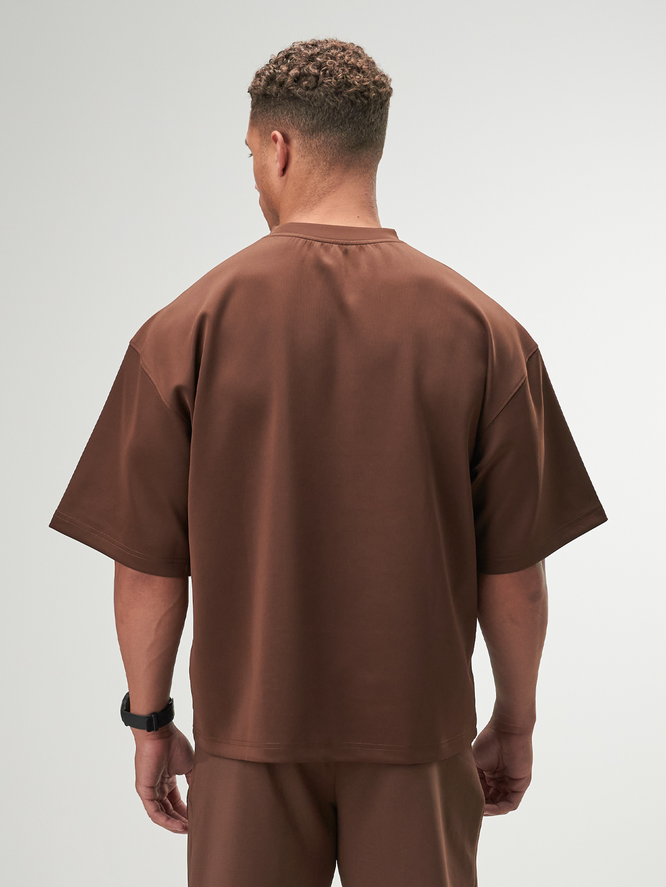 ARC Activewear Performance Cropped Boxy Fit T ShirtCap Sleeve Top T Shirt Gym Workout