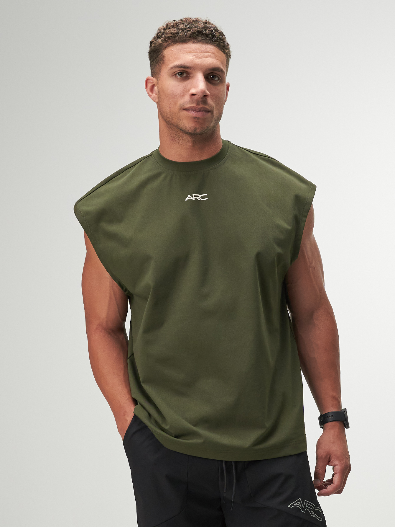 ARC Activewear Performance Compression Top T Shirt Gym Workout