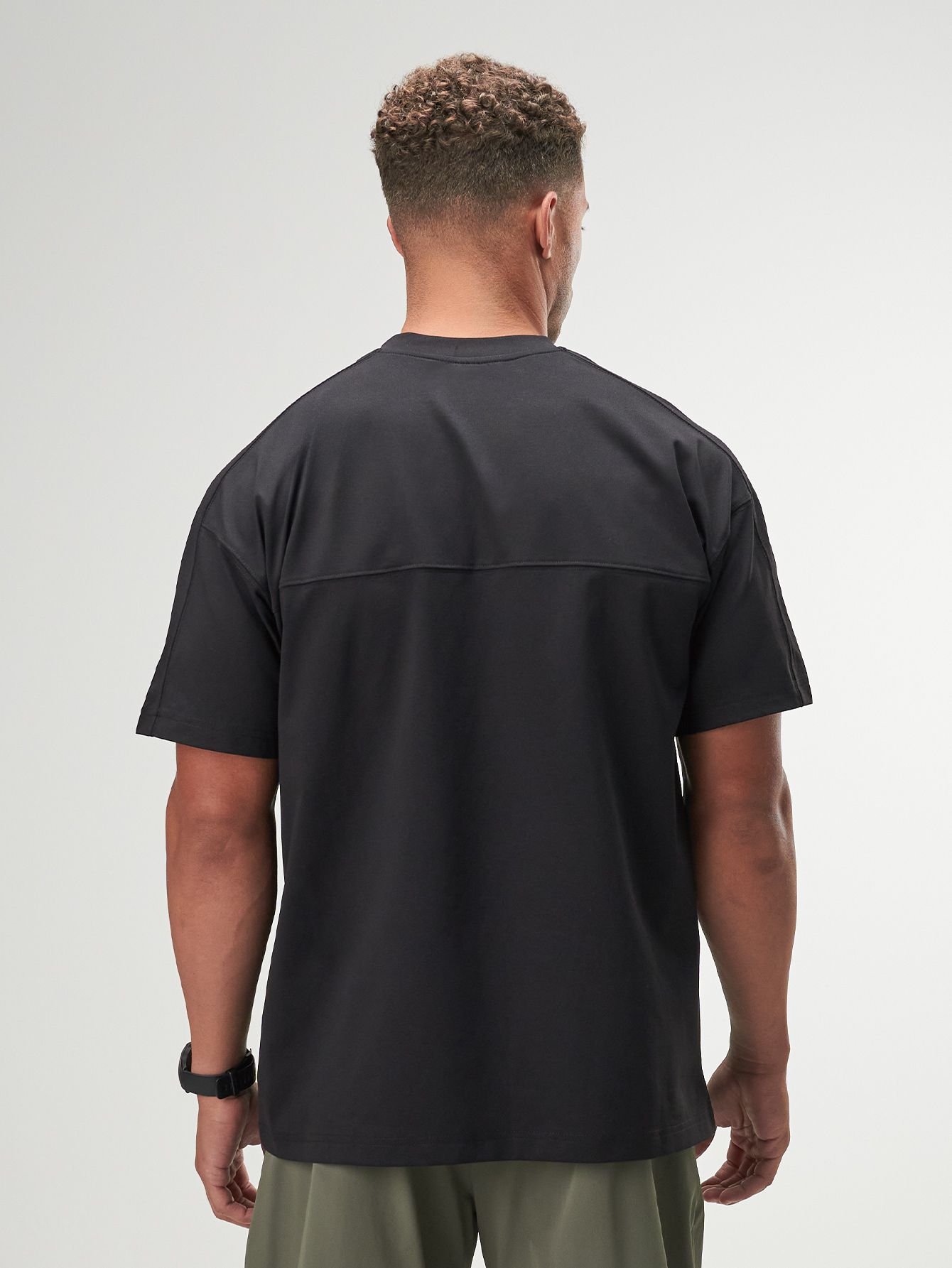 ARC Activewear Boxy Oversized T Shirt Performance Top Gym Workout