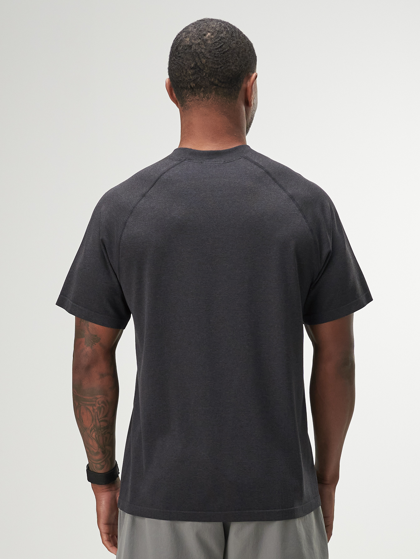 ARC Activewear Seamless Performance Compression Top T Shirt Gym Workout