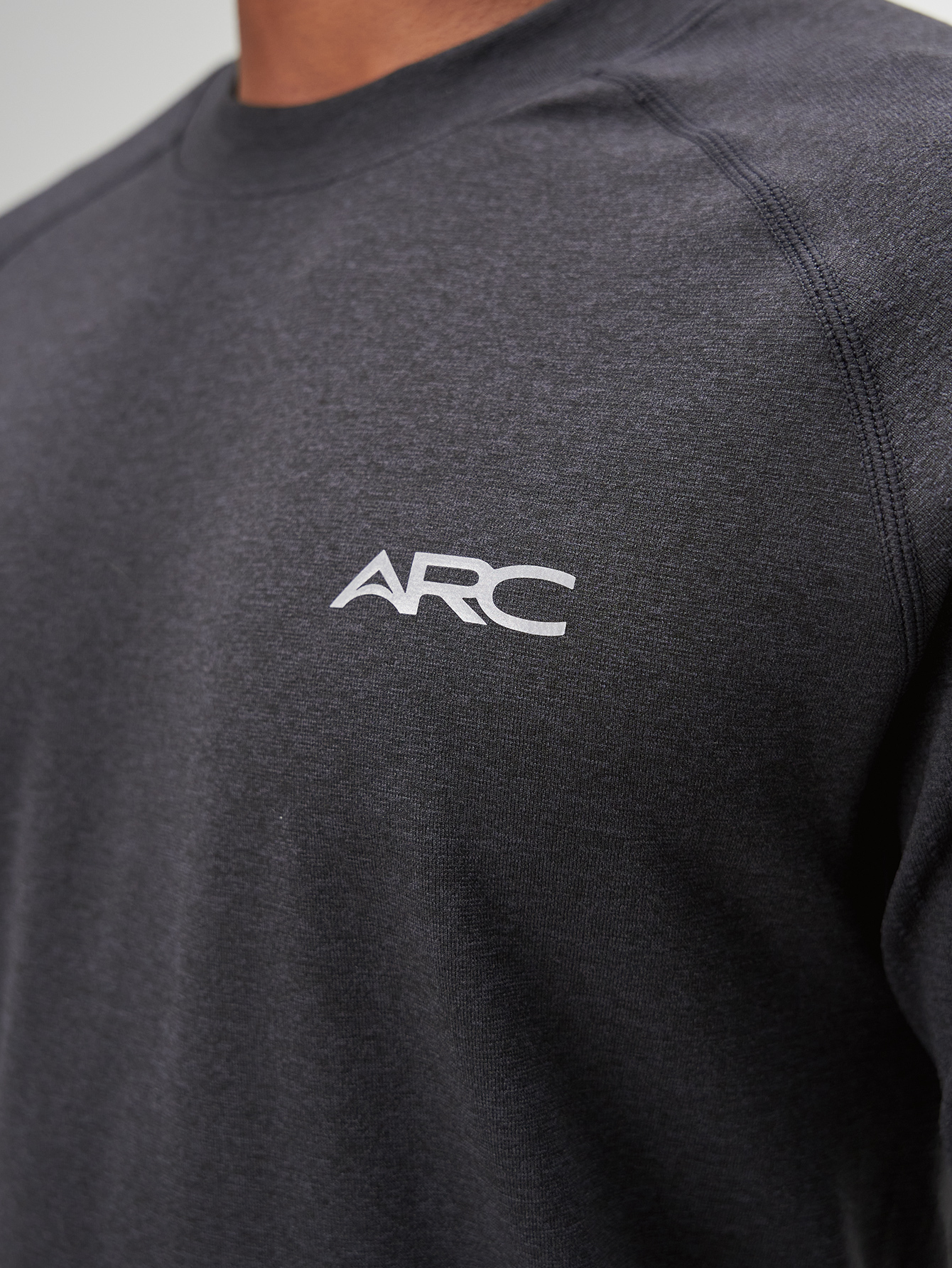 ARC Activewear Seamless Performance Compression Top T Shirt Gym Workout