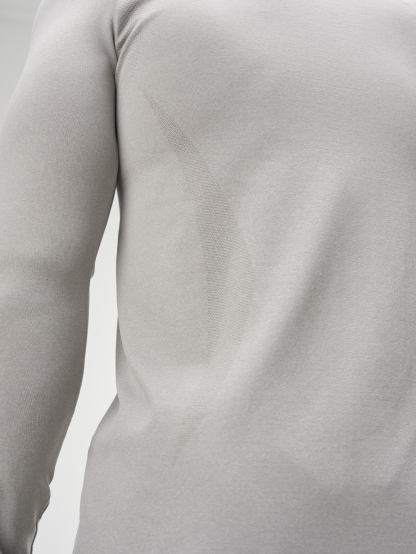 ARC Activewear Seamless Performance Compression Top T Shirt Gym Workout Long Sleeve