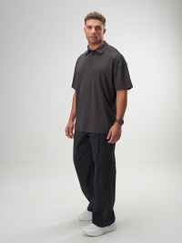 ARC Activewear Boxy Oversized Polo Shirt Performance Top Gym Workout