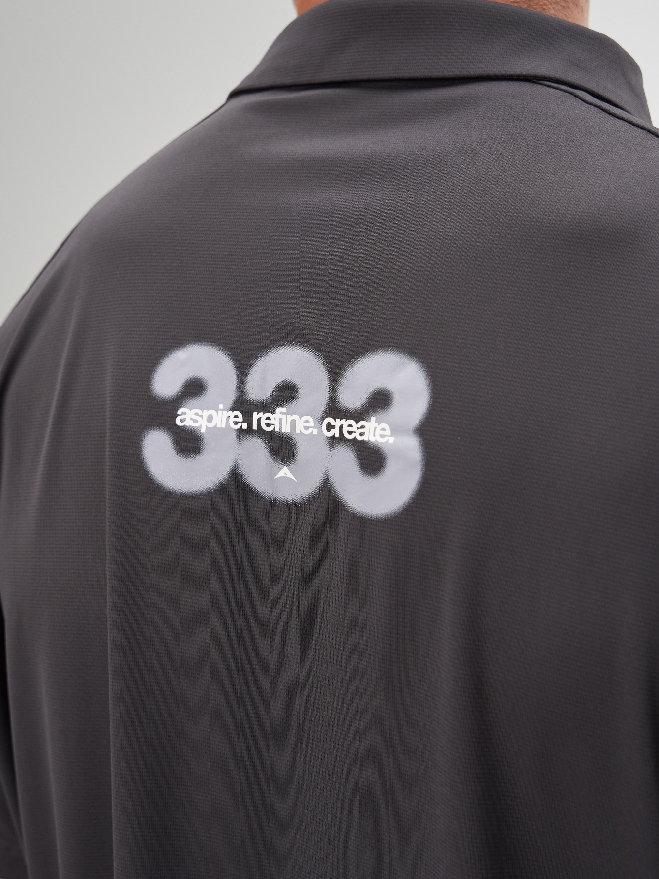 ARC Activewear Boxy Oversized Polo Shirt Performance Top Gym Workout