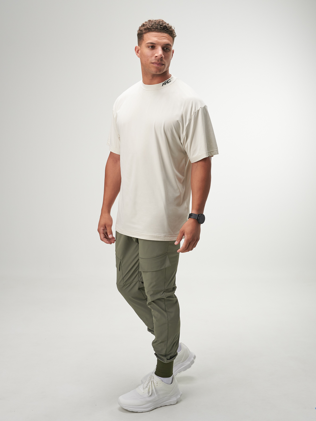 ARC Activewear Oversized T Shirt Performance Top Gym Workout