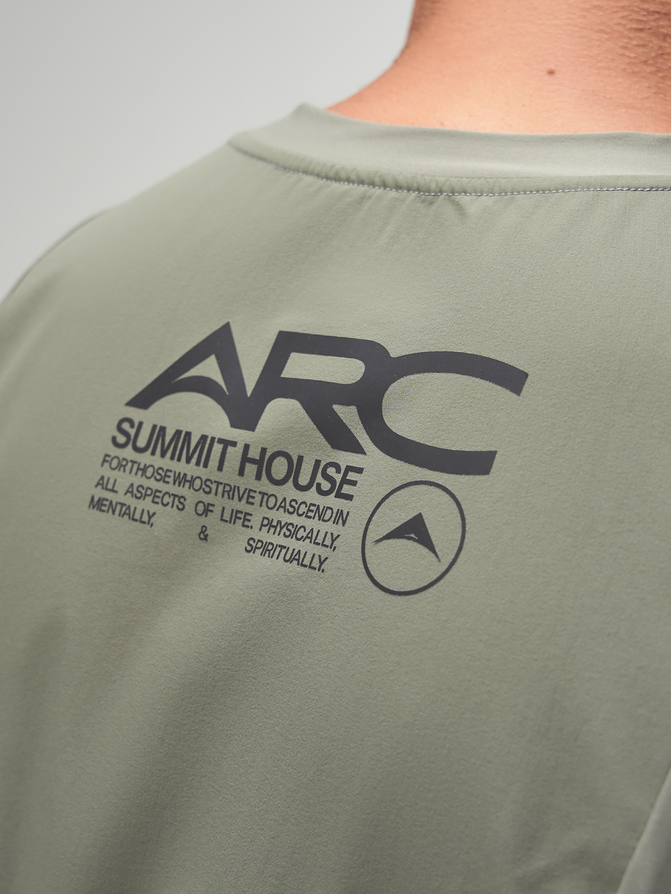 ARC Activewear Oversized T Shirt Performance Top Gym Workout