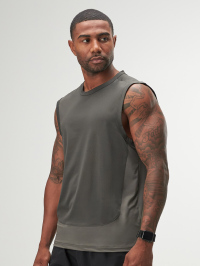 ARC Activewear Tanktop Cutoff Tee Sports Tank Running Gym Workout Summer