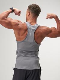 ARC Activewear Tanktop Cutoff Tee Stringer Sports Tank Running Gym Workout Summer