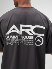 ARC Activewear Oversized T Shirt Performance Top Gym Workout, For Fall