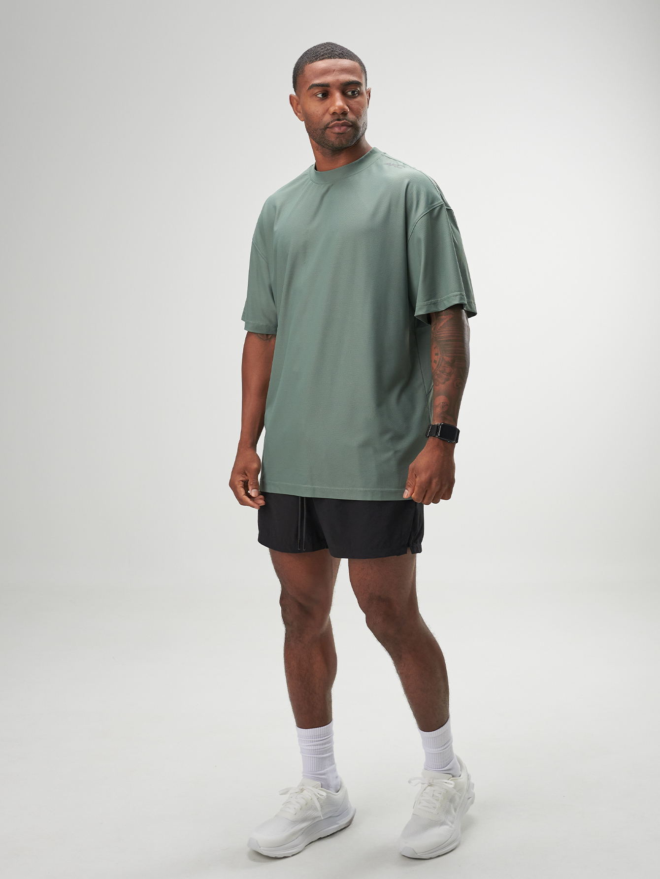ARC Activewear Oversized T Shirt Performance Top Gym Workout