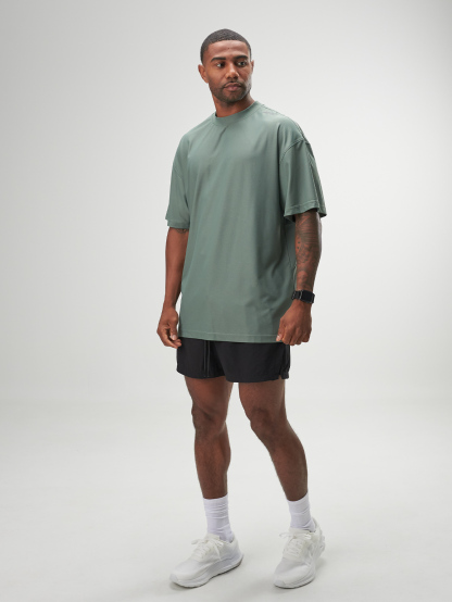 ARC Activewear Oversized T Shirt Performance Top Gym Workout