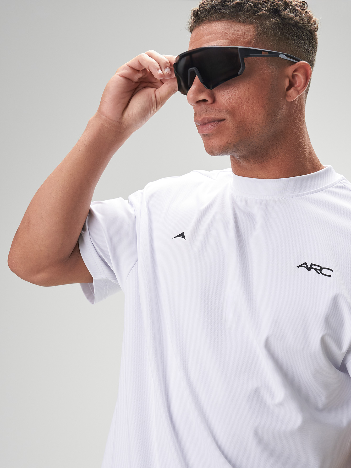 ARC Activewear Oversized T Shirt Performance Top Gym Workout