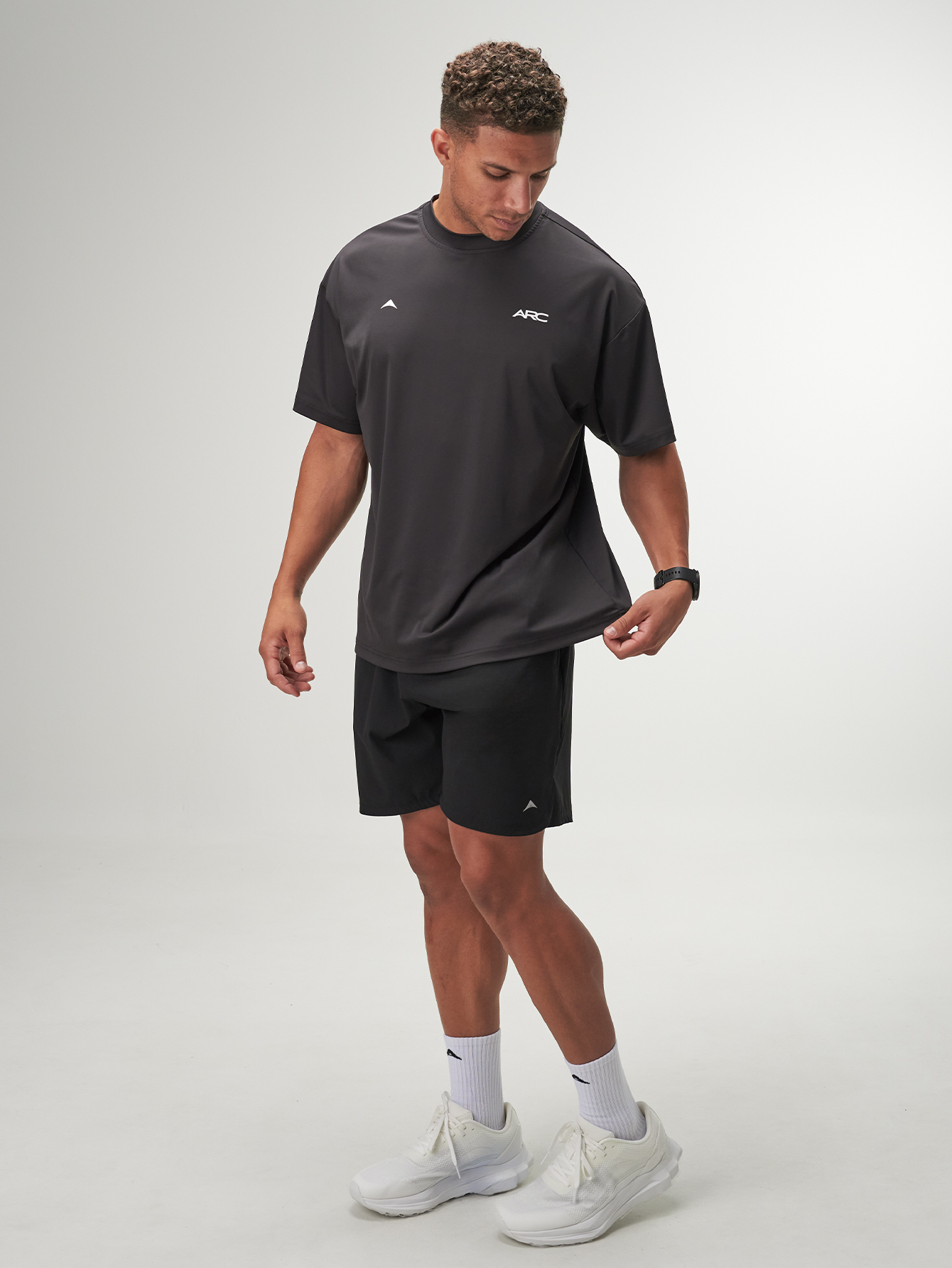 ARC Activewear Oversized T Shirt Performance Top Gym Workout