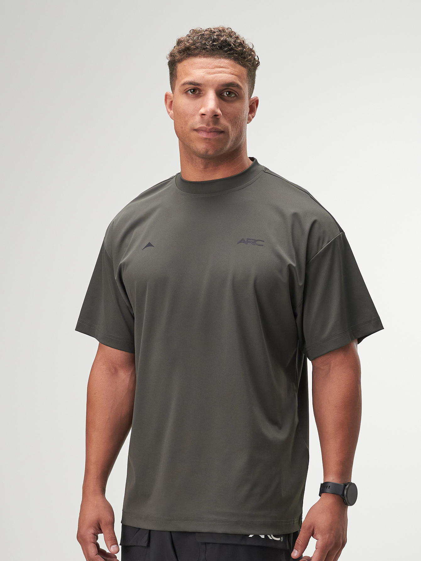 ARC Activewear Oversized T Shirt Performance Top Gym Workout
