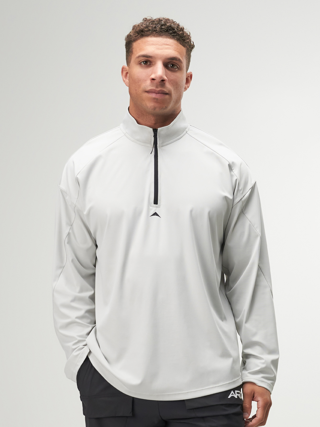 ARC Activewear 1/4 Zip Sweater Performance Top Gym Workout Long Sleeve