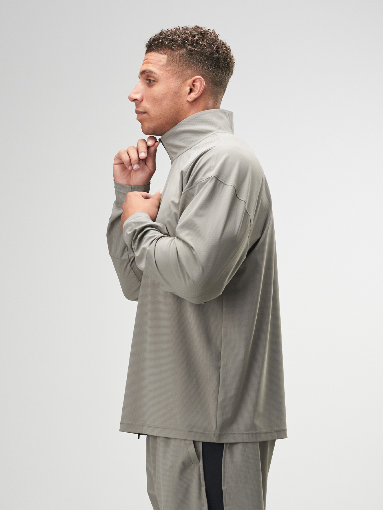 ARC Activewear 1/4 Zip Sweater Performance Top Gym Workout Long Sleeve