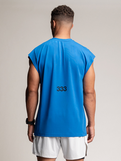 Trinity Cap Sleeve Tank - Navy