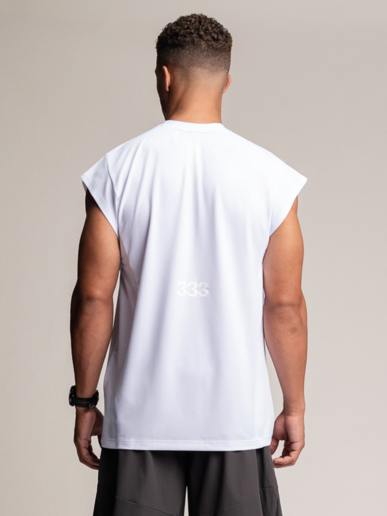 Trinity Cap Sleeve Tank - White