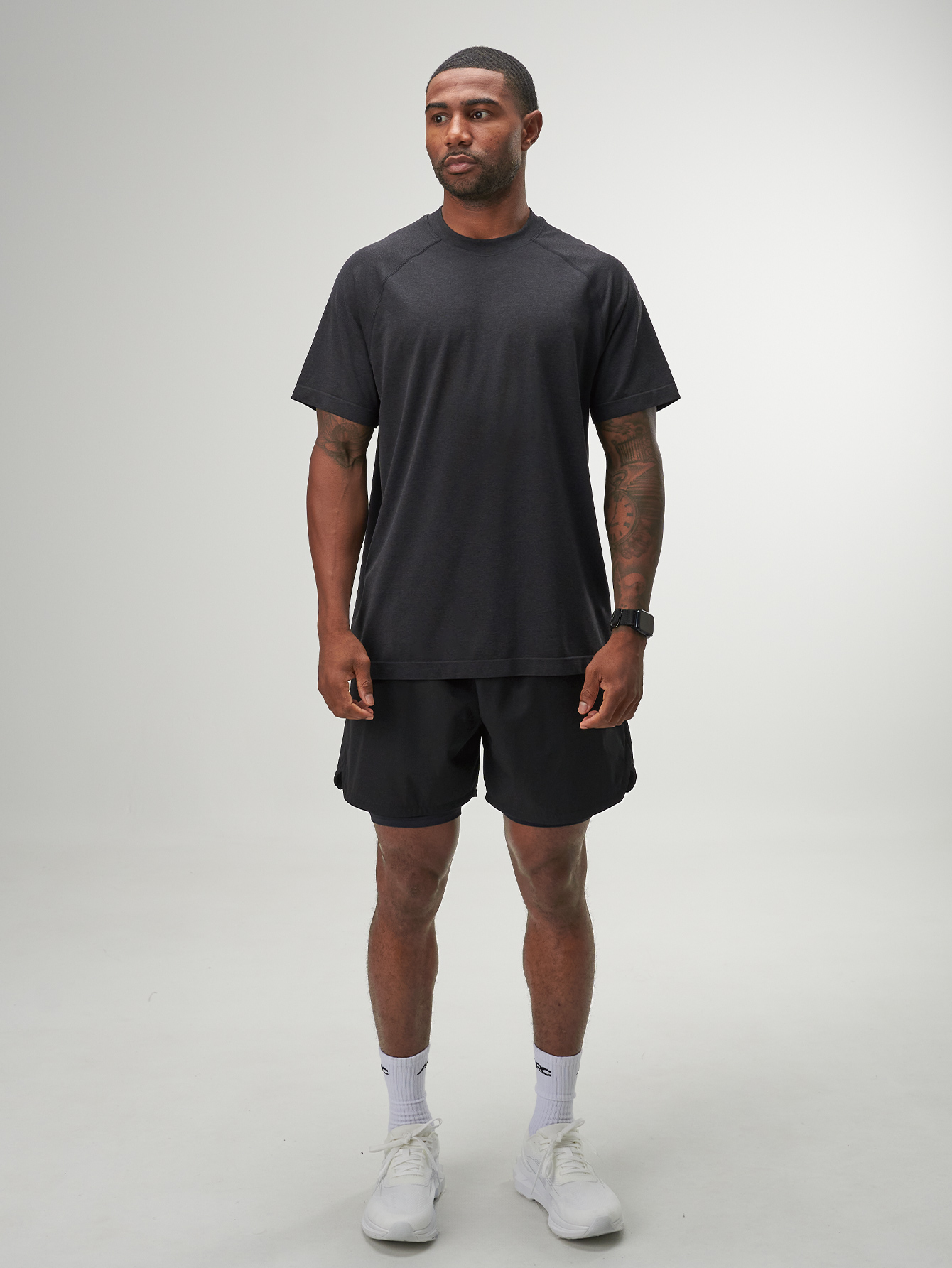 ARC Activewear Seamless Oversized T Shirt Performance Top Gym Workout